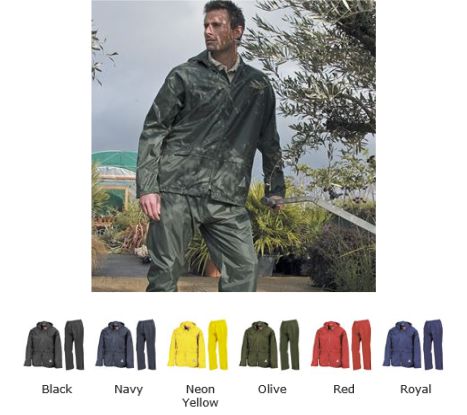 Result RS95 Weatherguard Jacket/Trouser set  Result RS95 Weatherguard Jacket/Trouser set